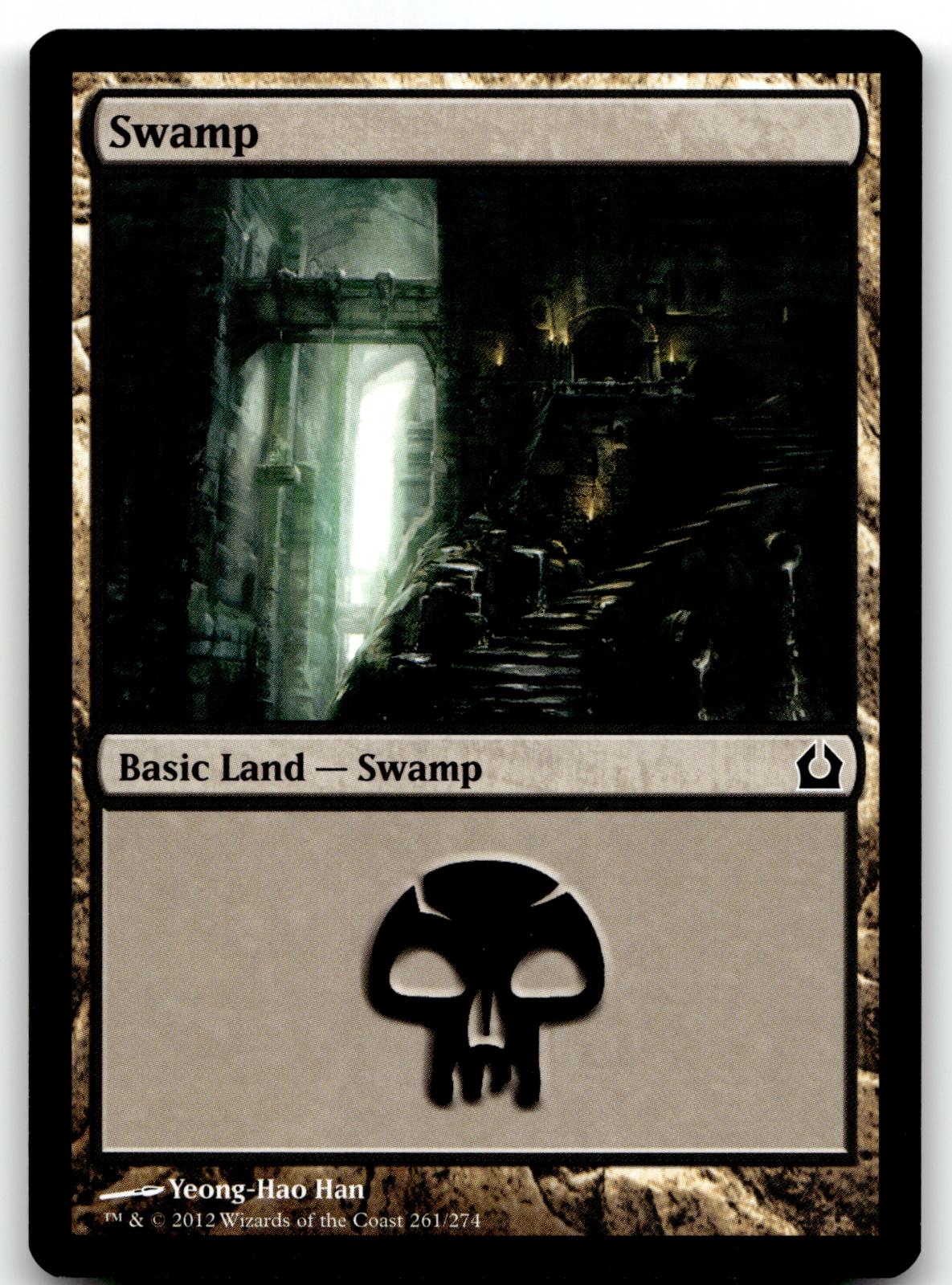 Swamp (261) 261 Land Return to Ravnica Magic: The Gathering Near Mint