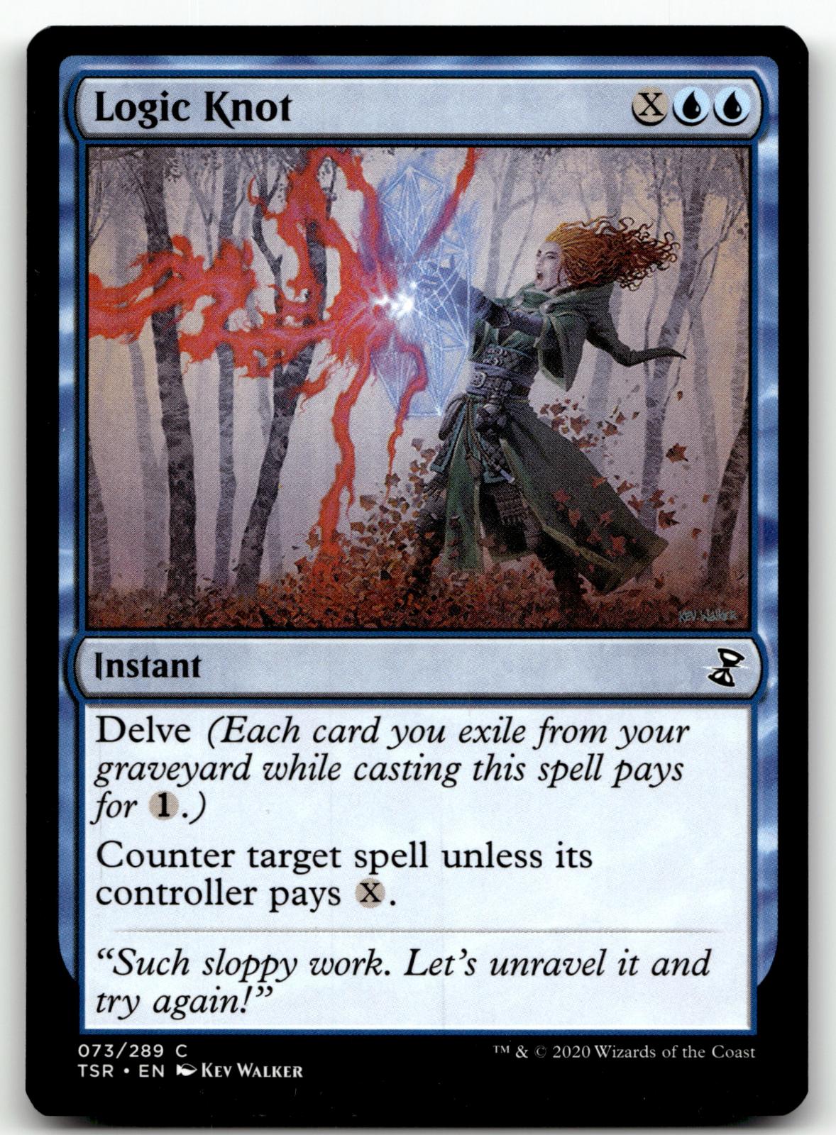 Logic Knot 73 Common Time Spiral: Remastered Magic: The Gathering Near Mint
