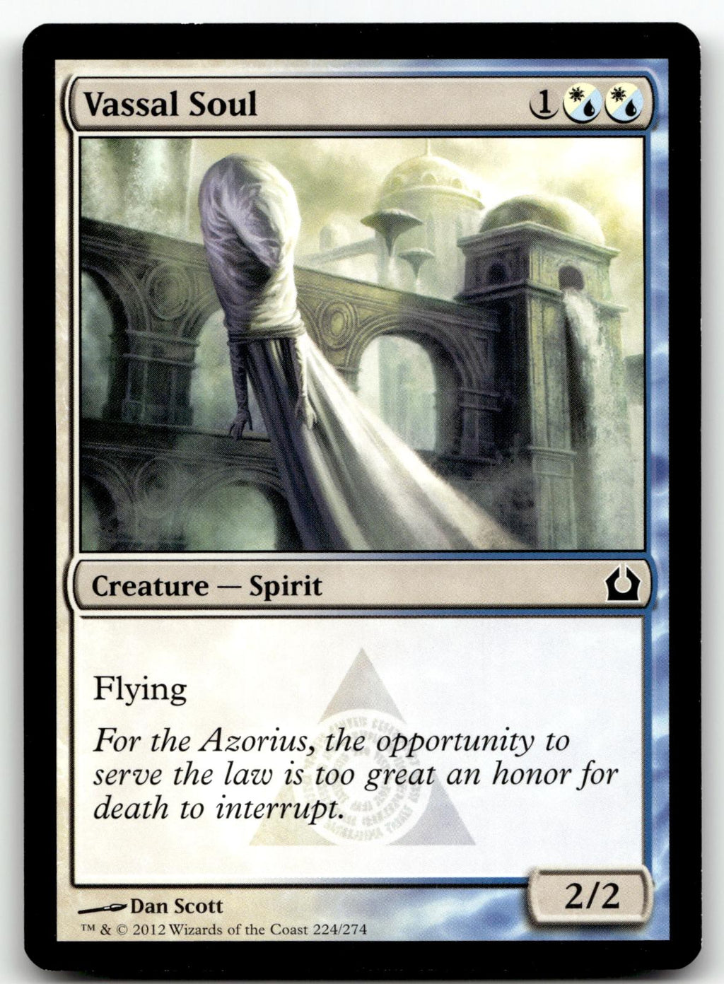 Vassal Soul 224 Common Return to Ravnica Magic: The Gathering Near Mint