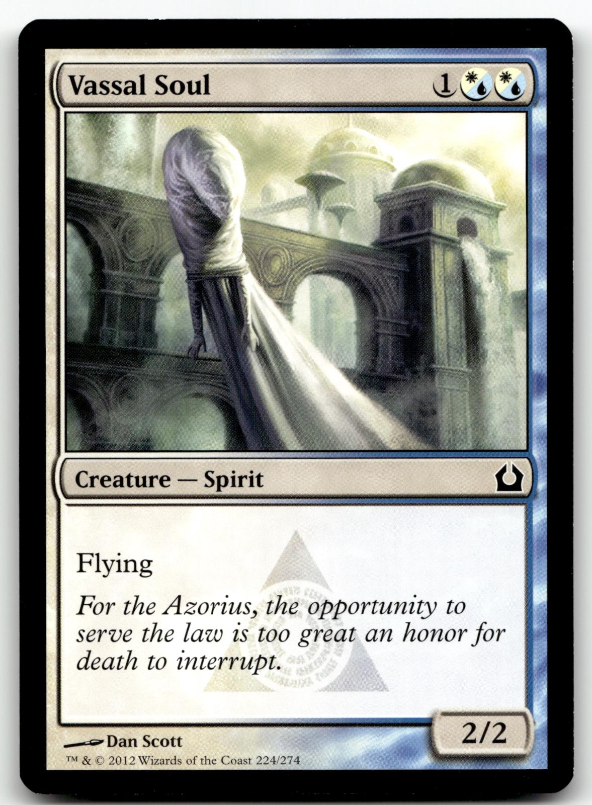Vassal Soul 224 Common Return to Ravnica Magic: The Gathering Near Mint