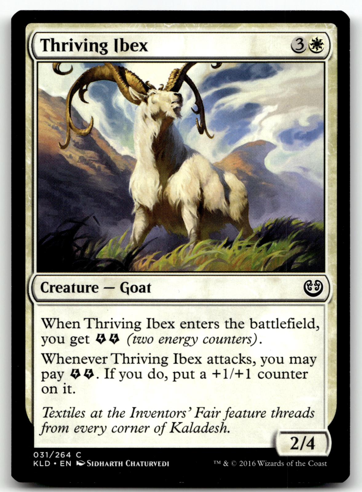 Thriving Ibex 31 Common Kaladesh Magic: The Gathering Near Mint