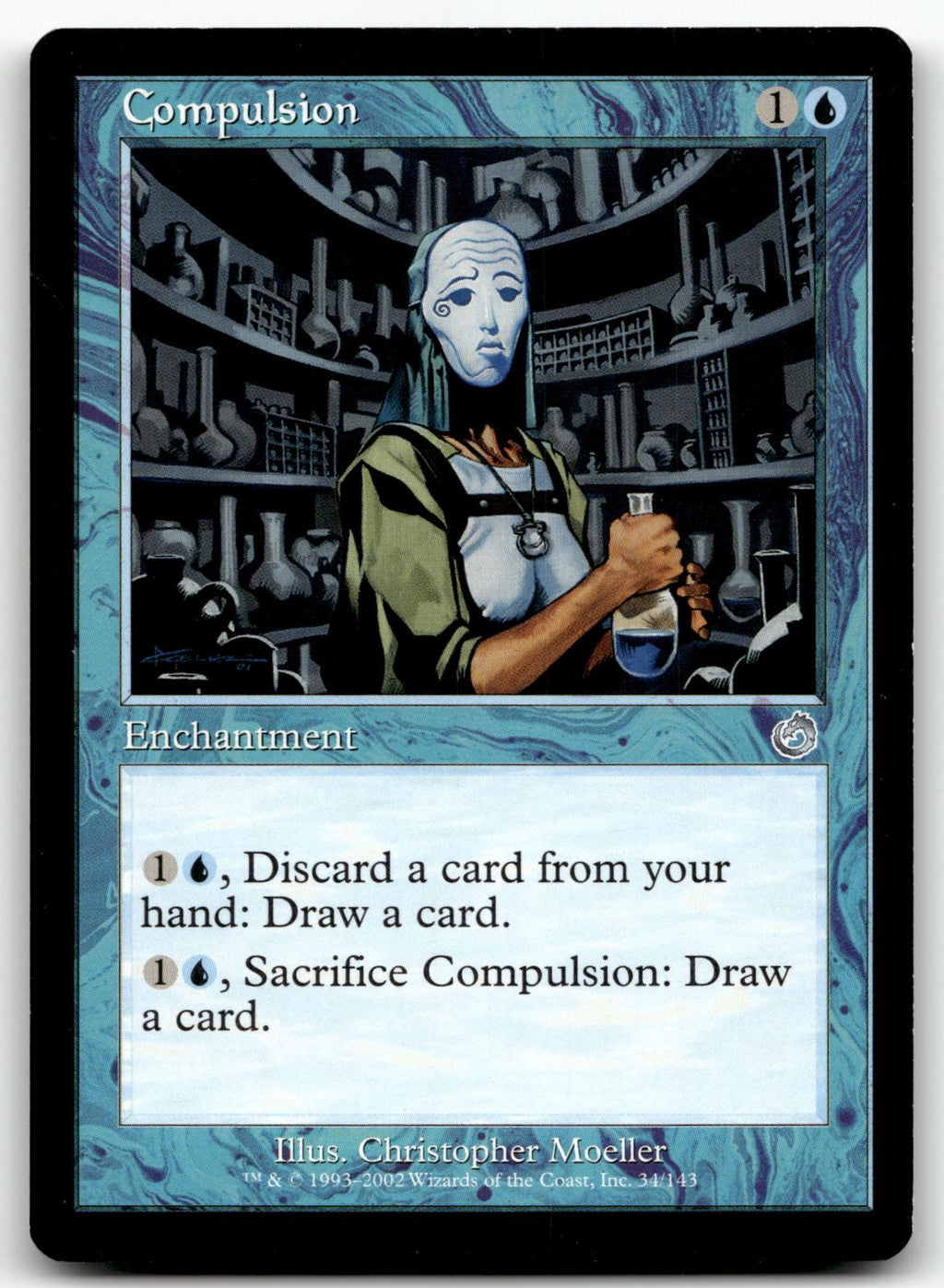 Compulsion 34/143 Uncommon The List Reprints Magic: The Gathering Near Mint