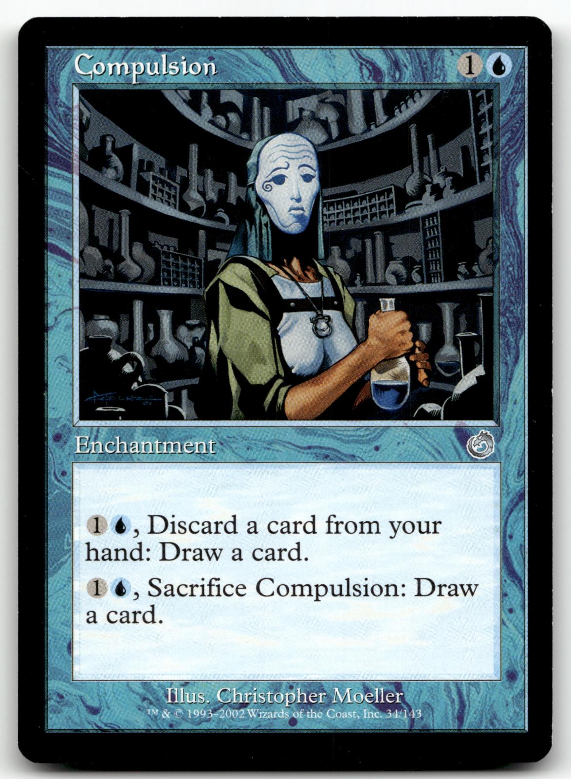 Compulsion 34/143 Uncommon The List Reprints Magic: The Gathering Near Mint