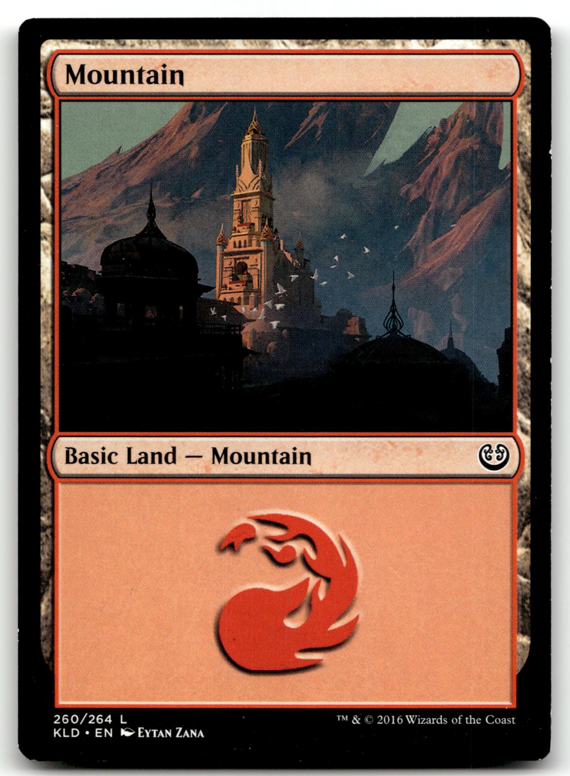 Mountain (260) 260 Land Kaladesh Magic: The Gathering Near Mint