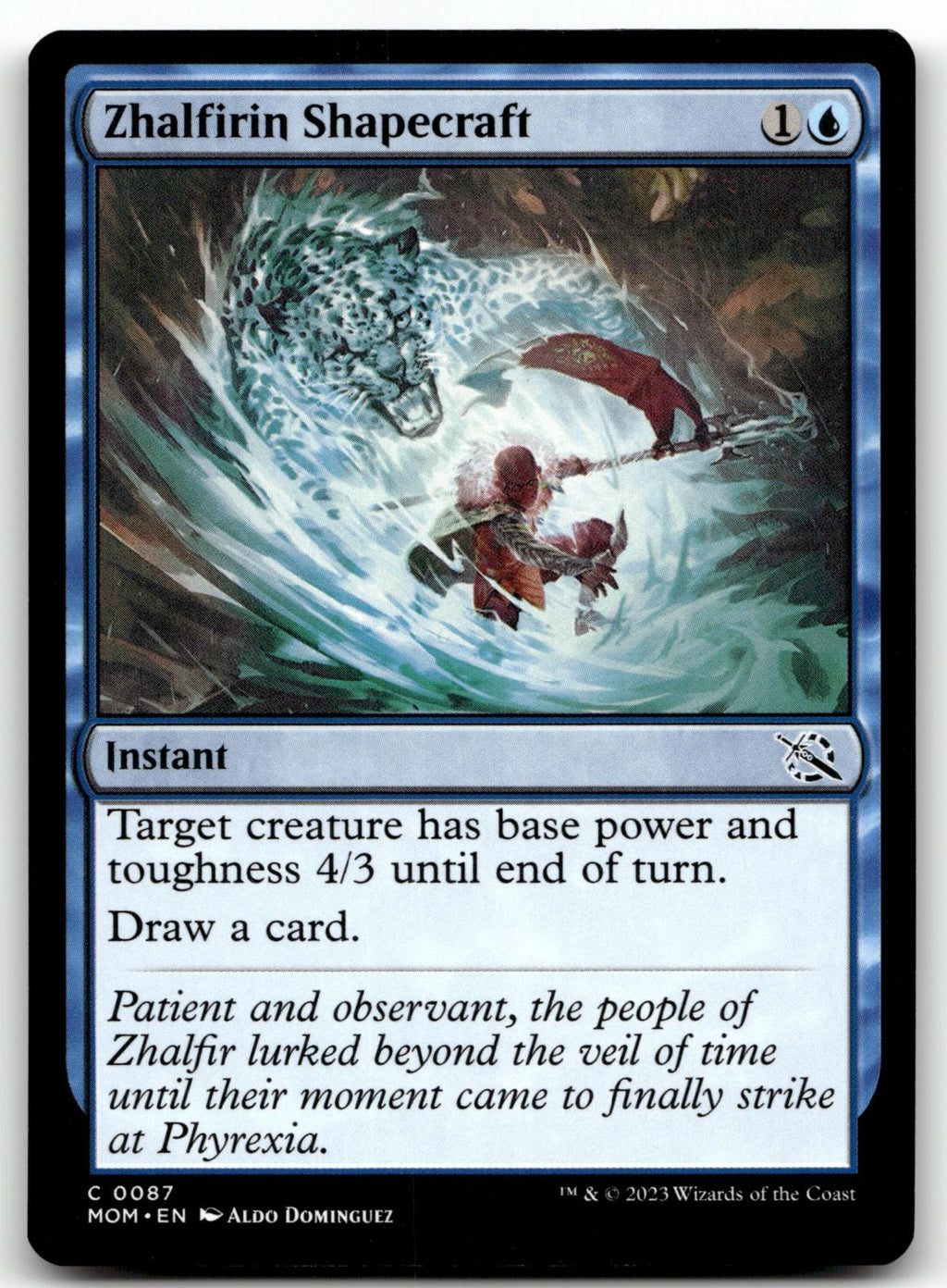 Zhalfirin Shapecraft 87 Common March of the Machine Magic: The Gathering NM