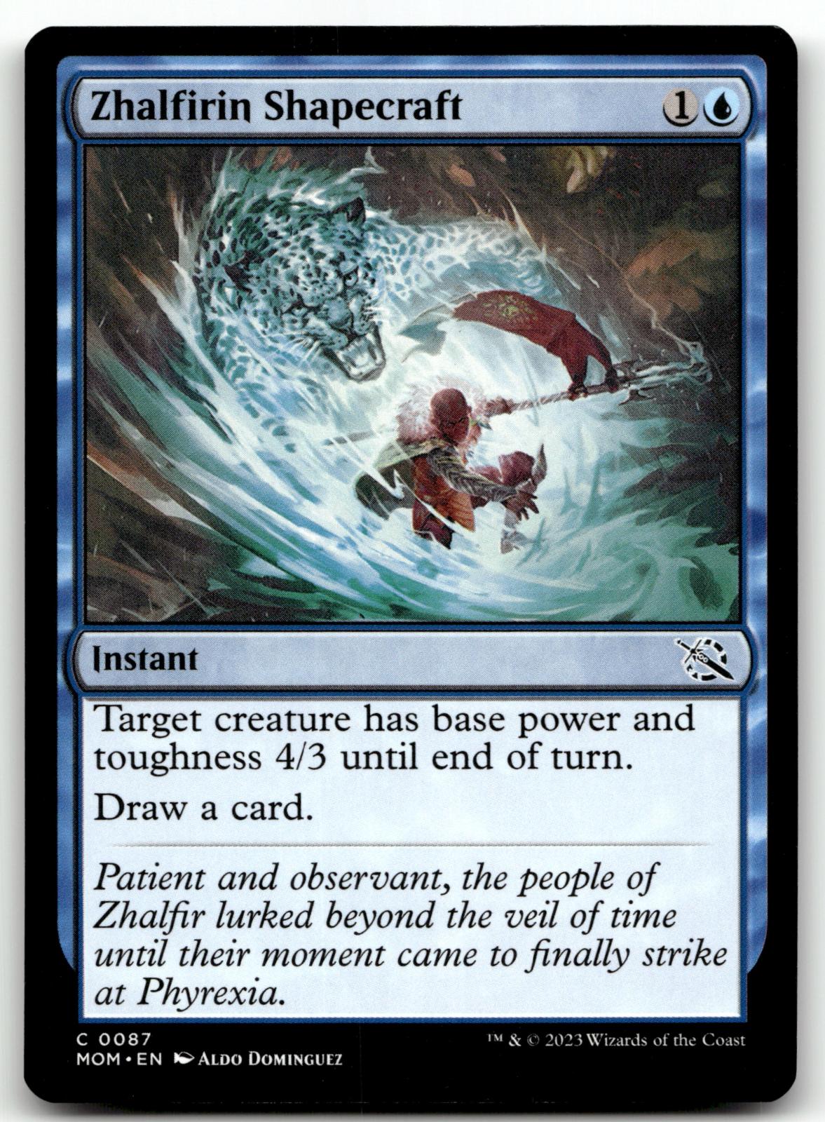 Zhalfirin Shapecraft 87 Common March of the Machine Magic: The Gathering NM