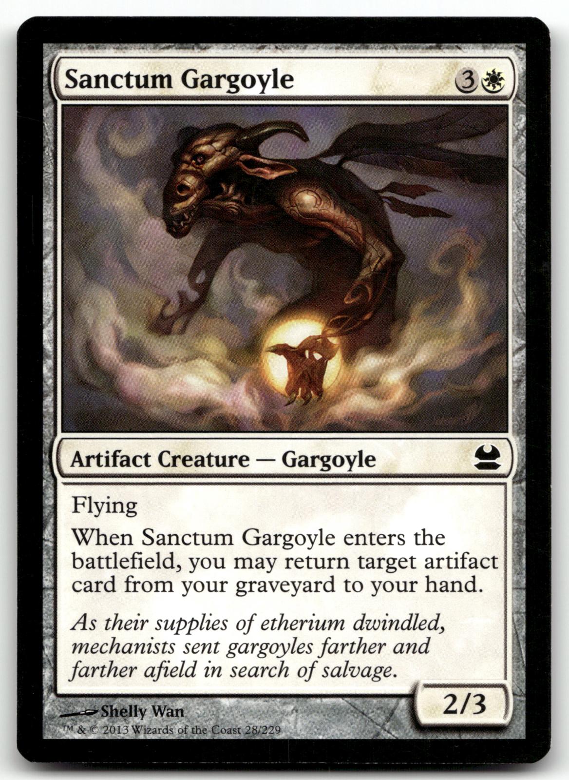 Sanctum Gargoyle 28 Common Modern Masters Magic: The Gathering Near Mint