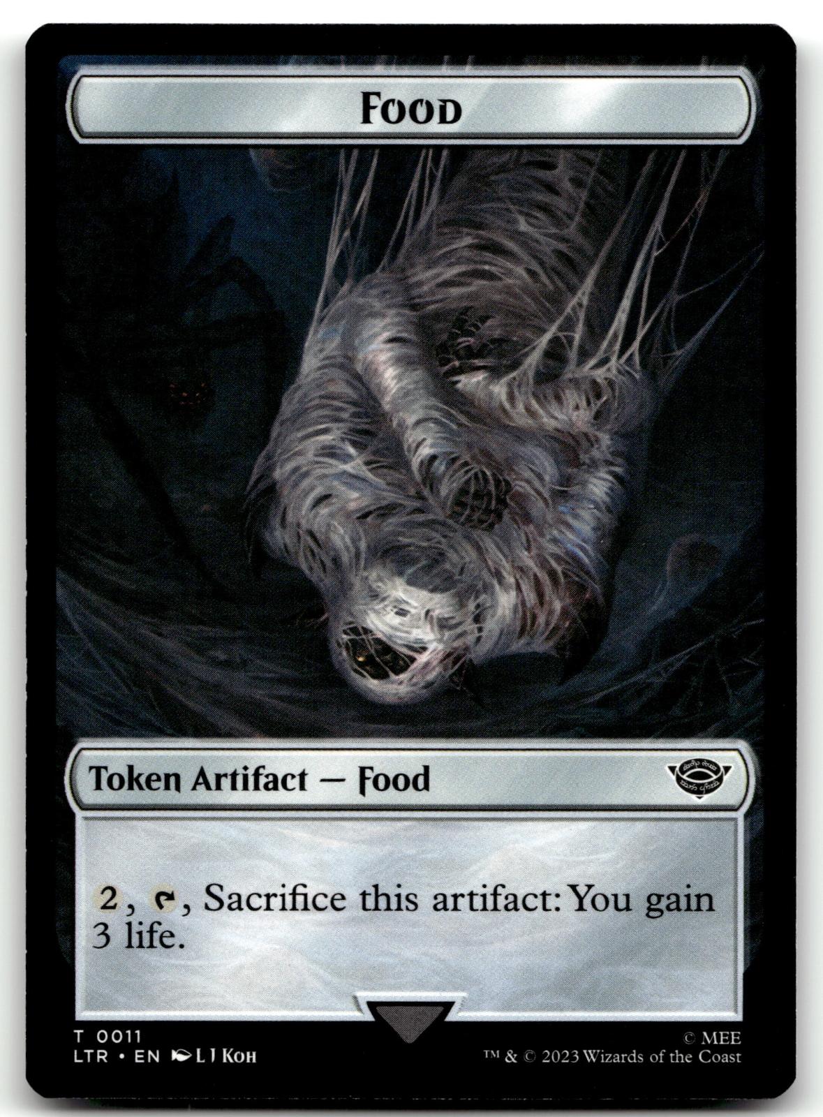 Food Token (0011)11 Universes Beyond The Lord of the Rings Tales of Middle-earth