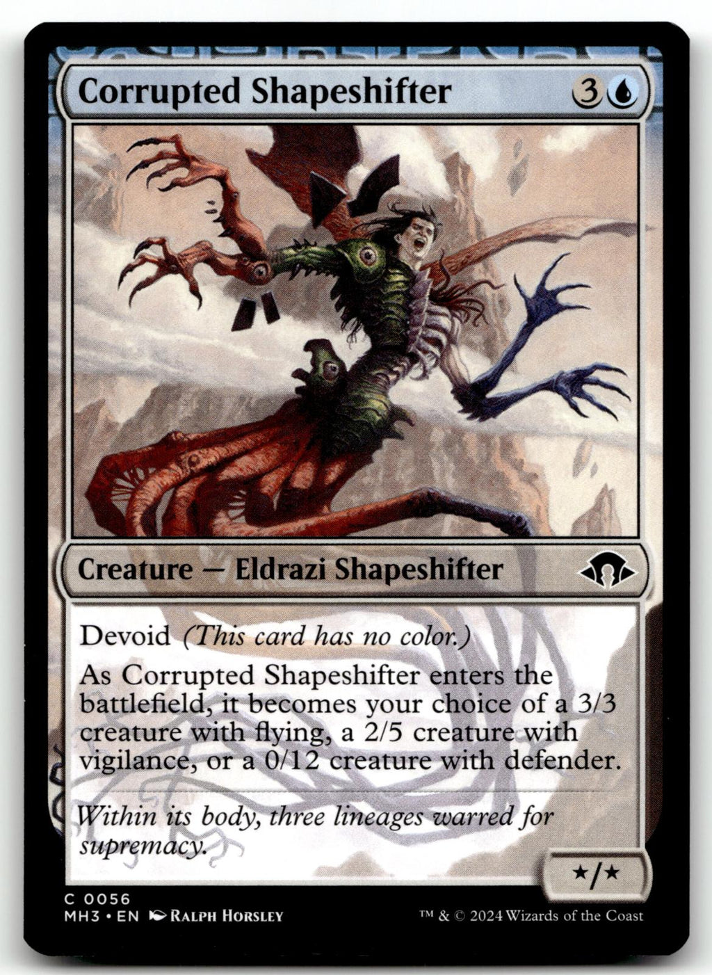 Corrupted Shapeshifter 56 Common Modern Horizons 3 Magic: The Gathering NM