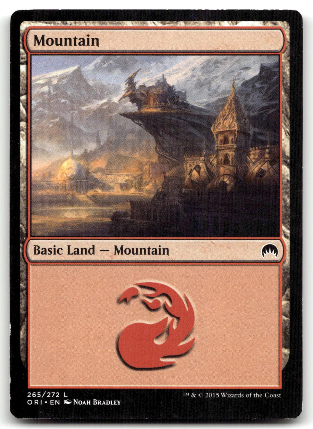 Mountain (265) 265 Land Magic Origins Magic: The Gathering Near Mint