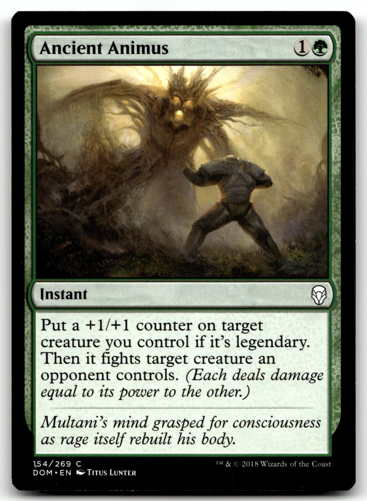 Ancient Animus 154 Common Dominaria Magic: The Gathering Near Mint