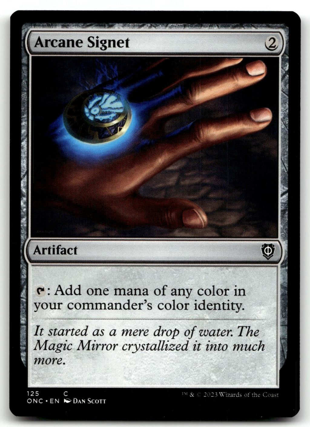 Arcane Signet 125 Commander: Phyrexia: All Will Be One Magic: The Gathering NM