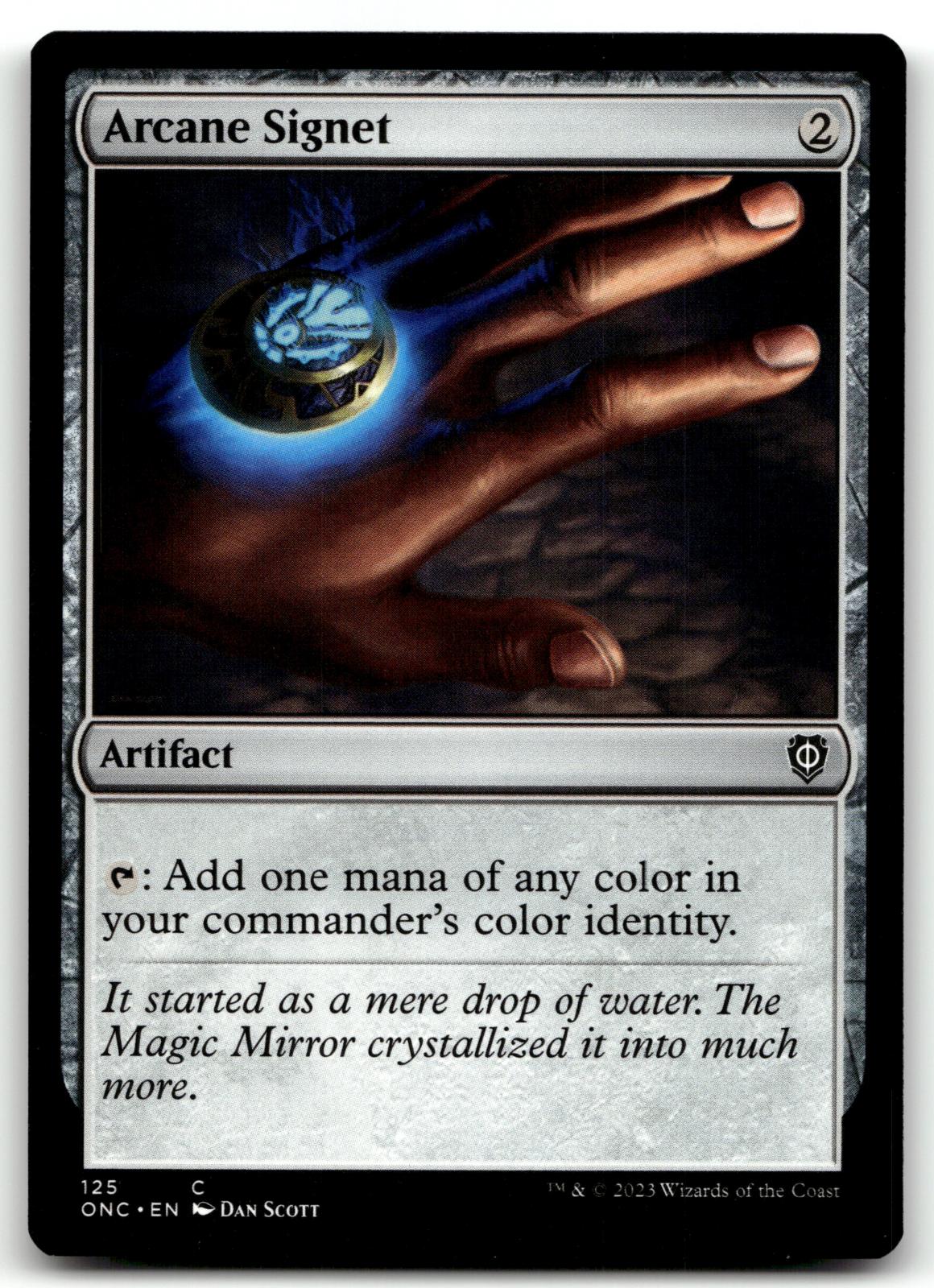 Arcane Signet 125 Commander: Phyrexia: All Will Be One Magic: The Gathering NM