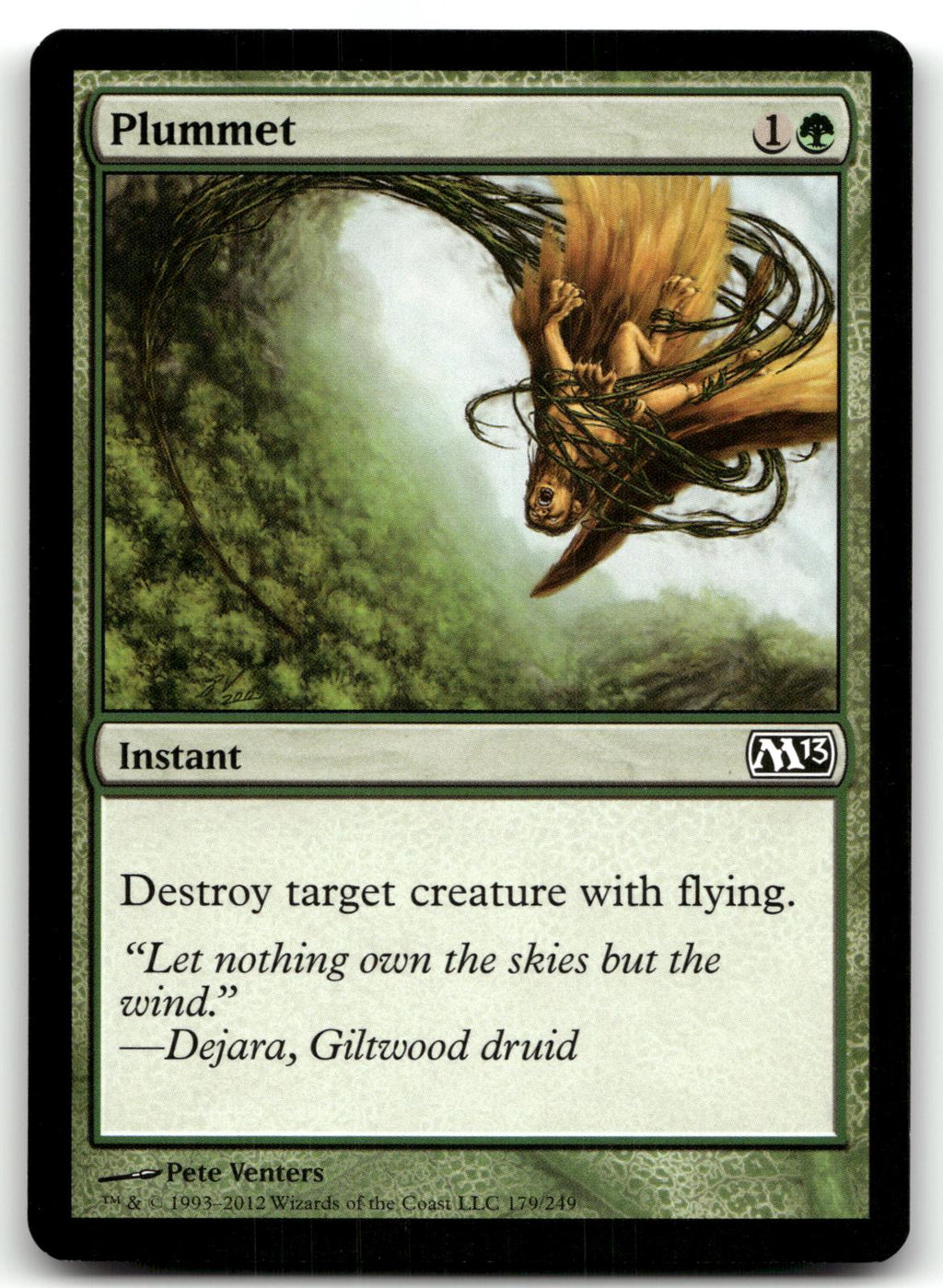 Plummet 179 Common Magic 2013 (M13) Magic: The Gathering Near Mint