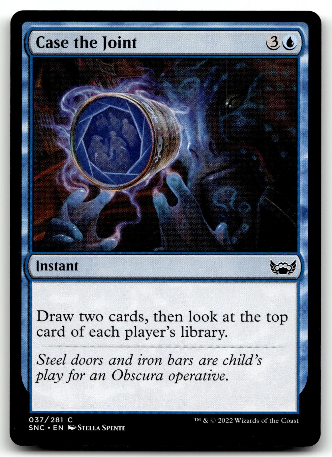 Case the Joint 37 Common Streets of New Capenna Magic: The Gathering Near Mint
