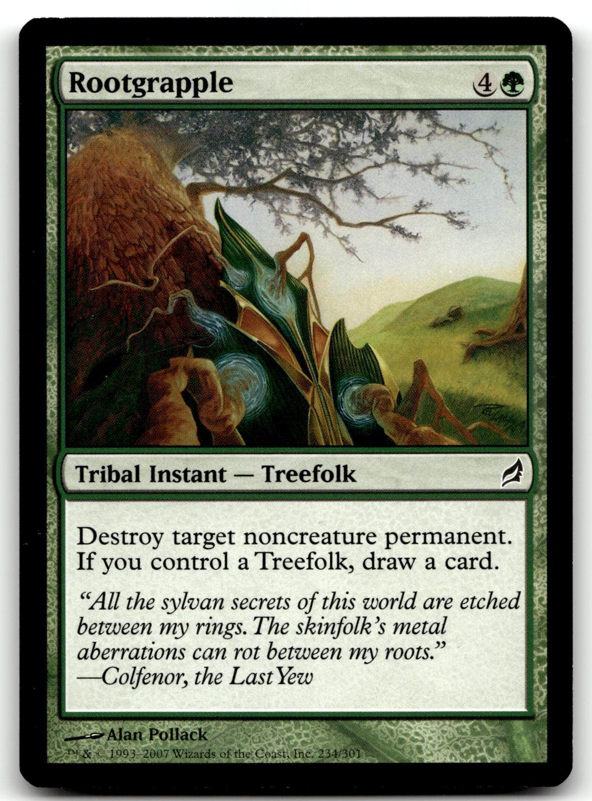 Rootgrapple 234 Common Lorwyn Magic: The Gathering Near Mint