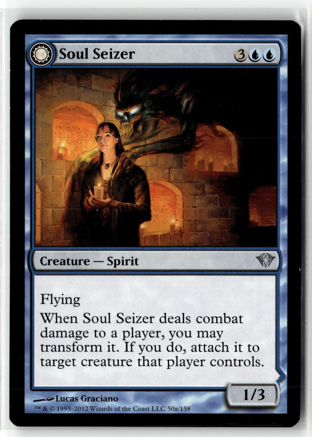 Soul Seizer 50 Uncommon Dark Ascension Magic: The Gathering Near Mint