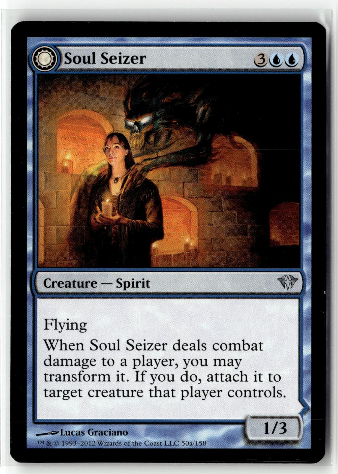 Soul Seizer 50 Uncommon Dark Ascension Magic: The Gathering Near Mint