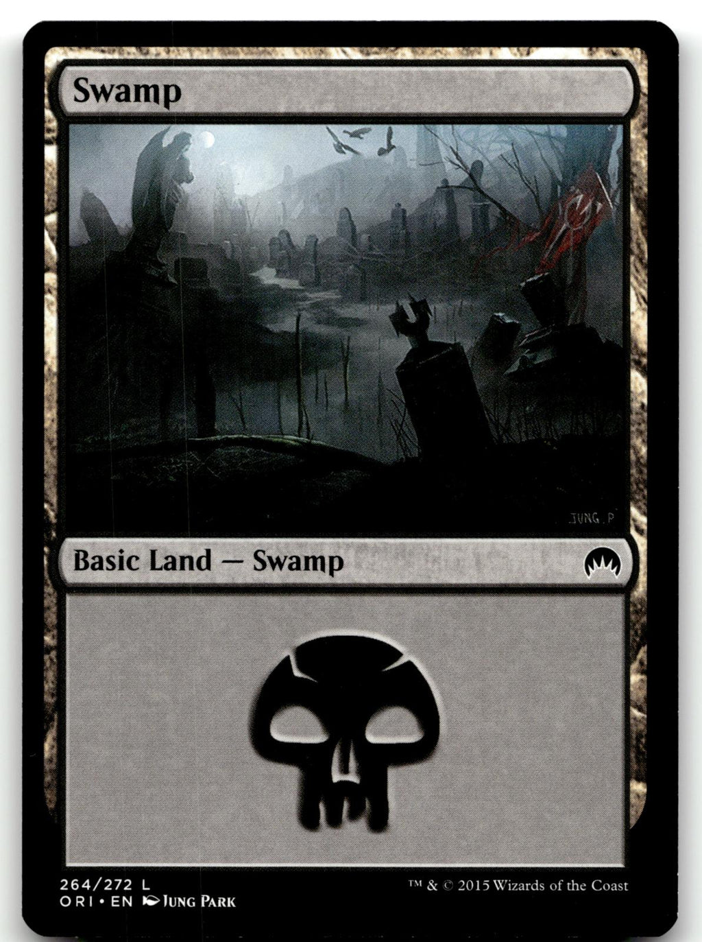 Swamp (264) 264 Land Magic Origins Magic: The Gathering Near Mint