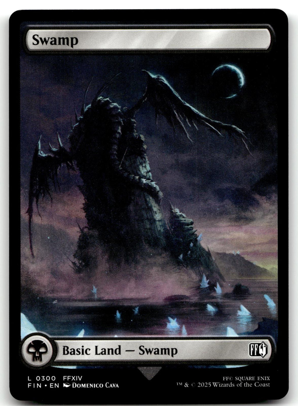 Swamp (0300) 300 Land FINAL FANTASY Magic: The Gathering Near Mint