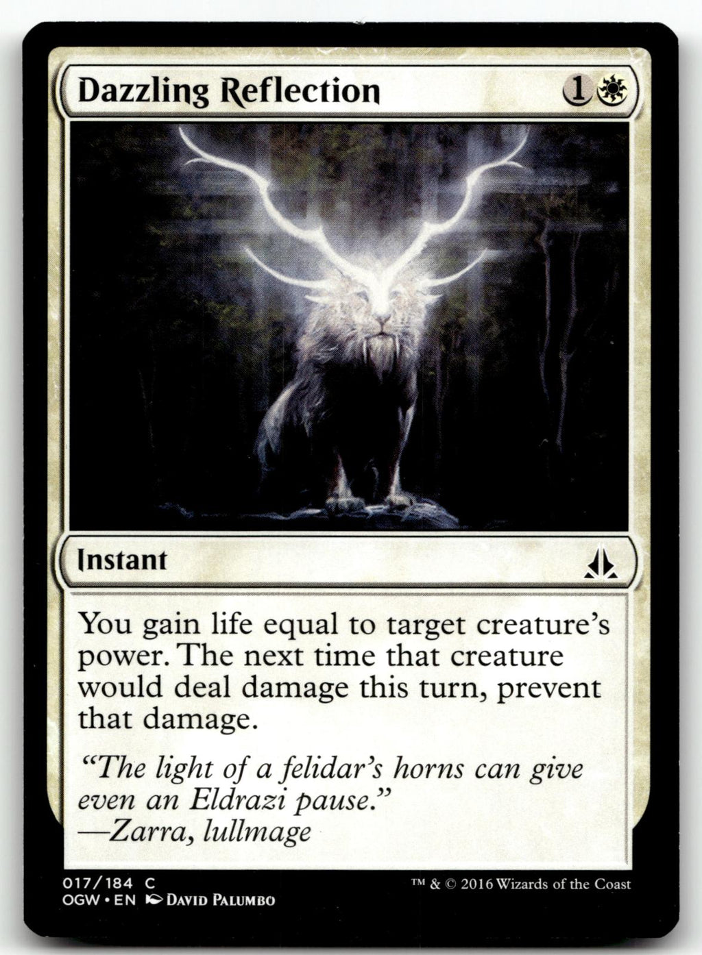 Dazzling Reflection 17 Common Oath of the Gatewatch Magic: The Gathering NM