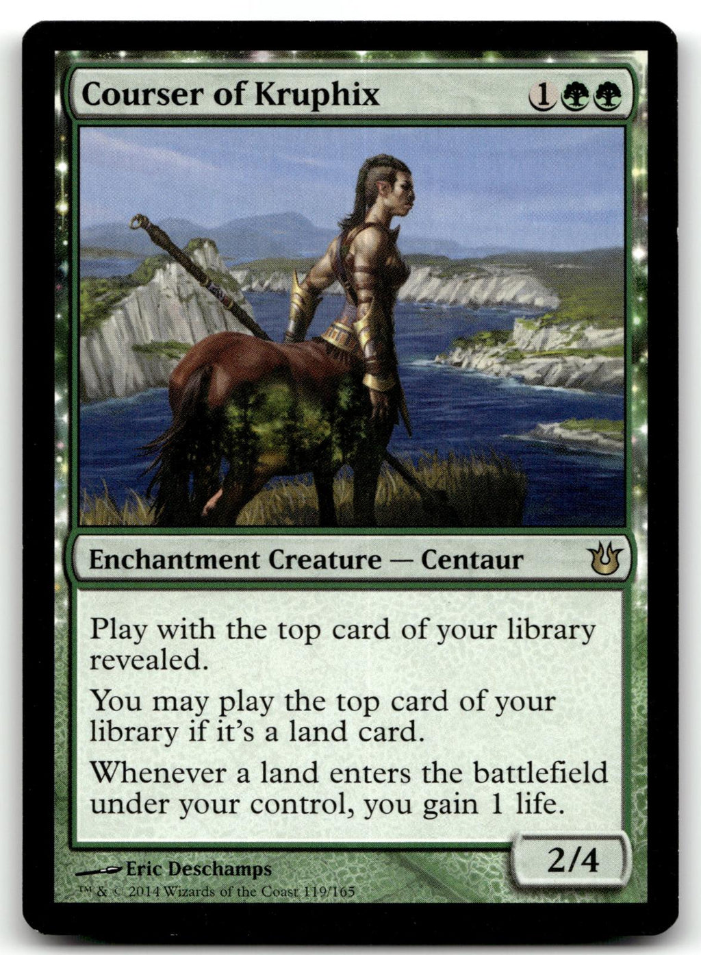 Courser of Kruphix 119 Rare Born of the Gods Magic: The Gathering Near Mint