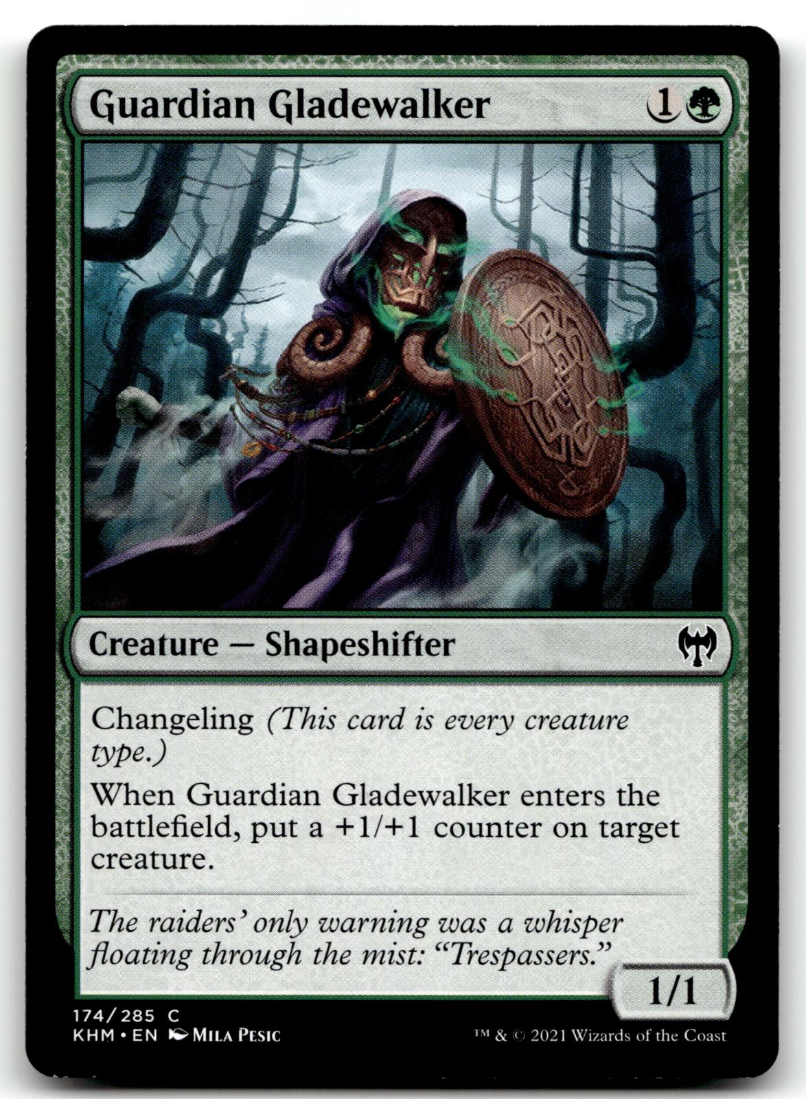 Guardian Gladewalker 174 Common Kaldheim Magic: The Gathering Near Mint
