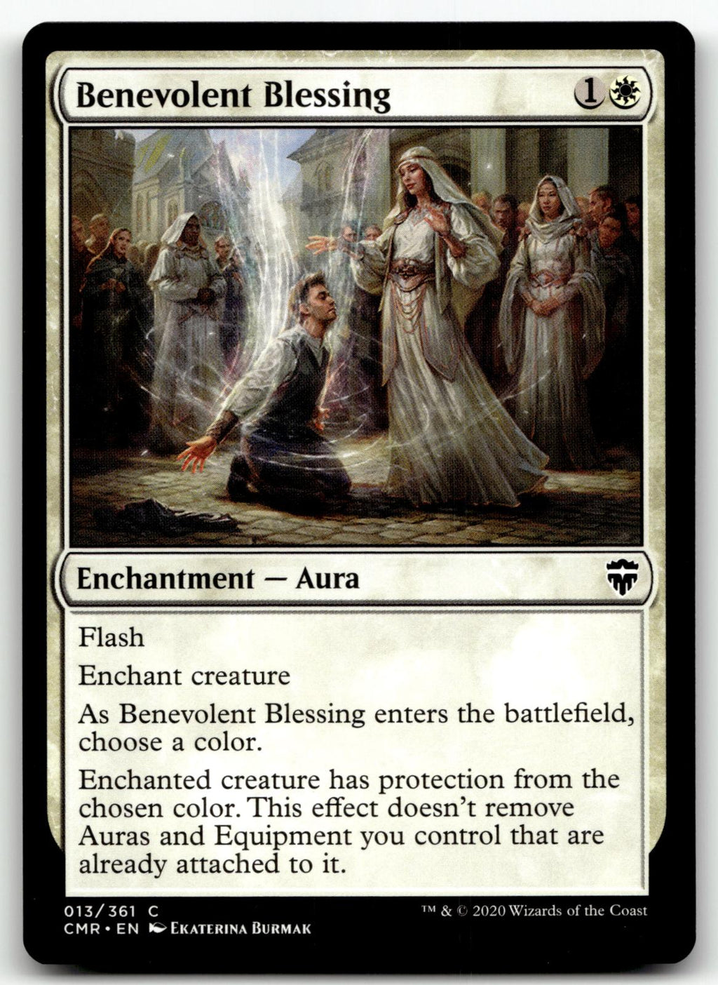 Benevolent Blessing 13 Common Commander Legends Magic: The Gathering Near Mint