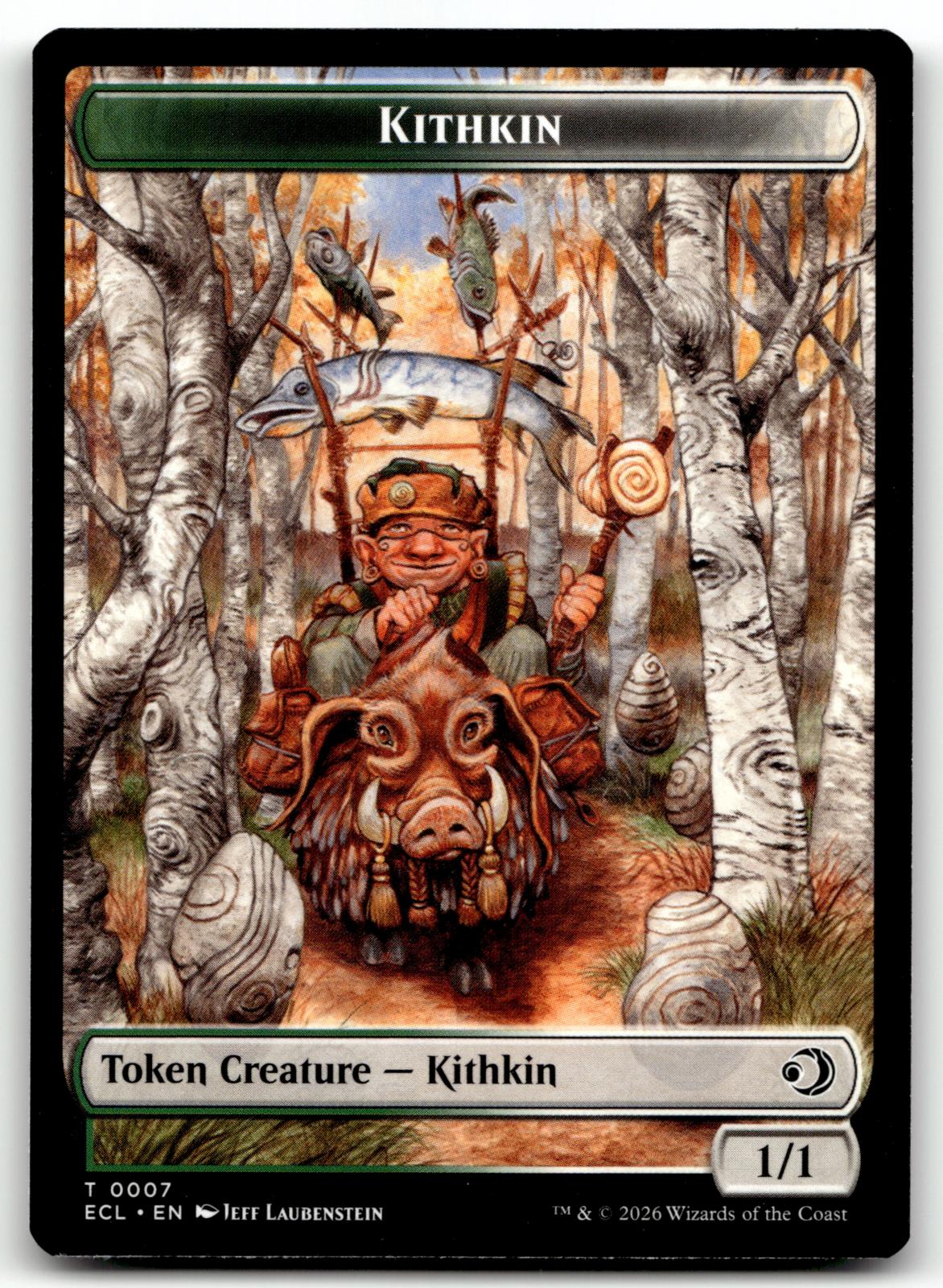 Kithkin // Treasure Double-Sided Token 7 // 10 Lorwyn Eclipsed Magic: 