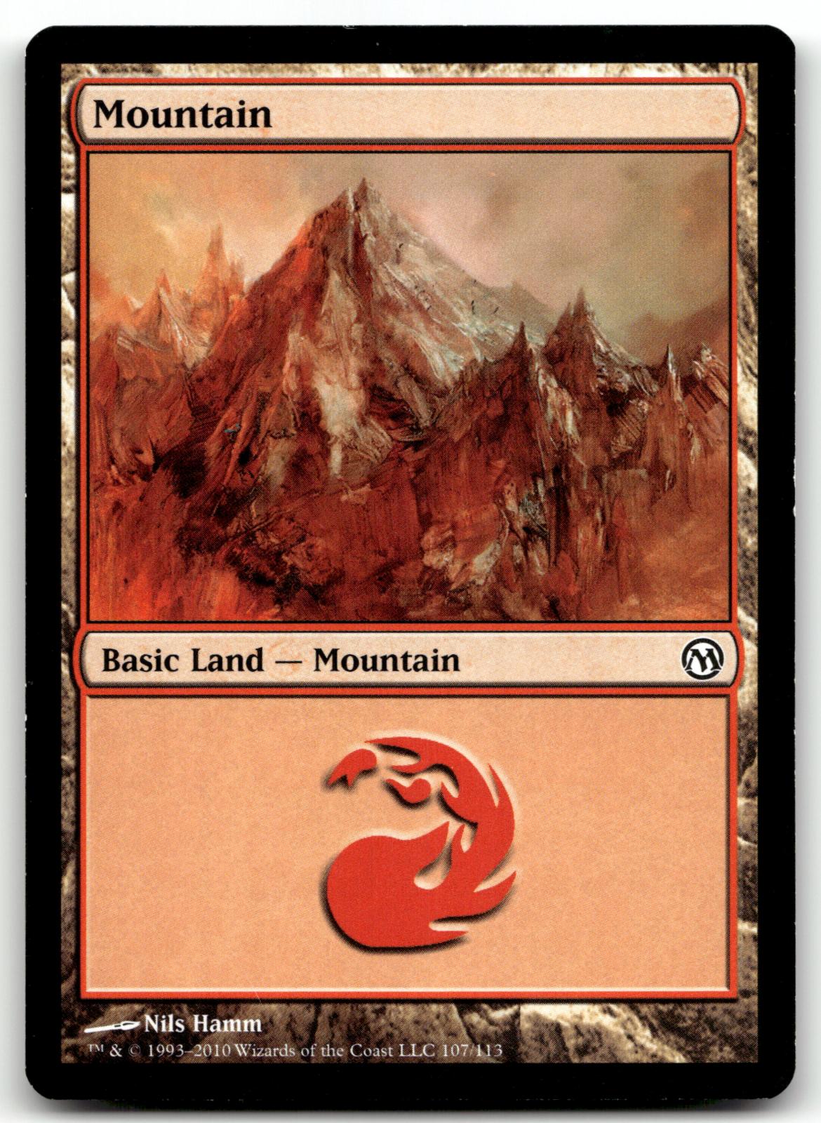 Mountain (107) 107 Land Duels of the Planeswalkers Magic: The Gathering NM