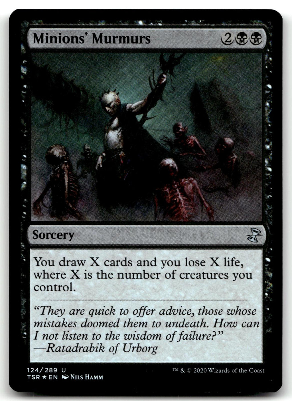 Minions' Murmurs 124 Time Spiral: Remastered Magic: The Gathering Foil NM