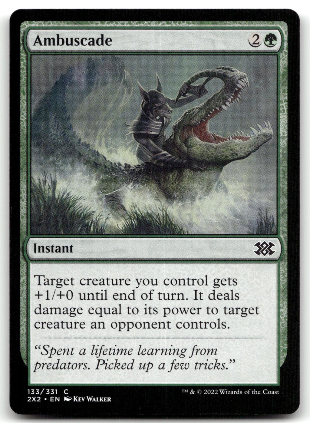 Ambuscade 133 Common Double Masters 2022 Magic: The Gathering Near Mint