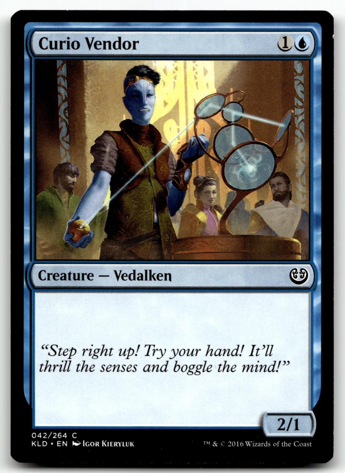 Curio Vendor 42 Common Kaladesh Magic: The Gathering Near Mint