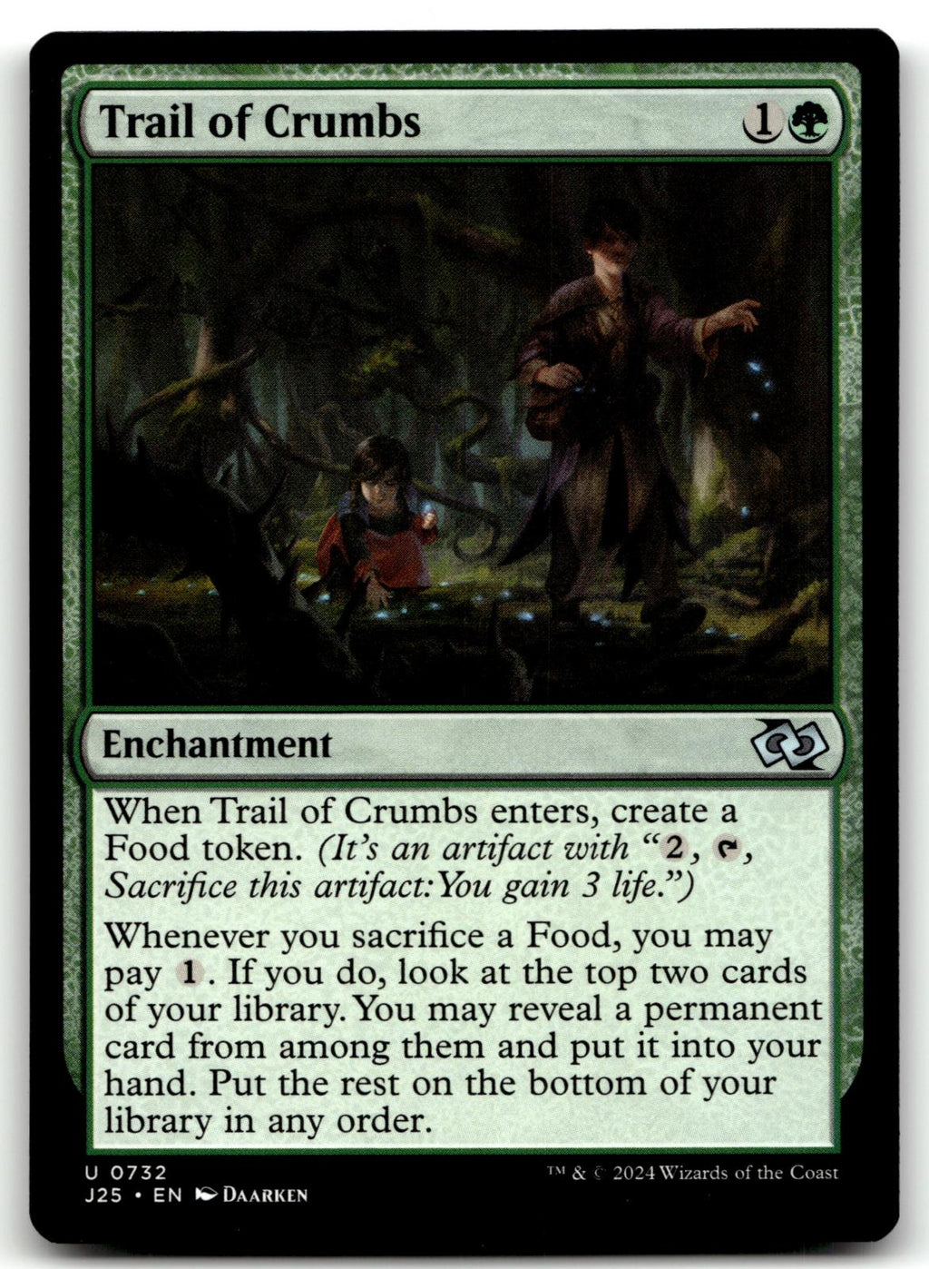 Trail of Crumbs 732 Uncommon Foundations Jumpstart Magic: The Gathering NM