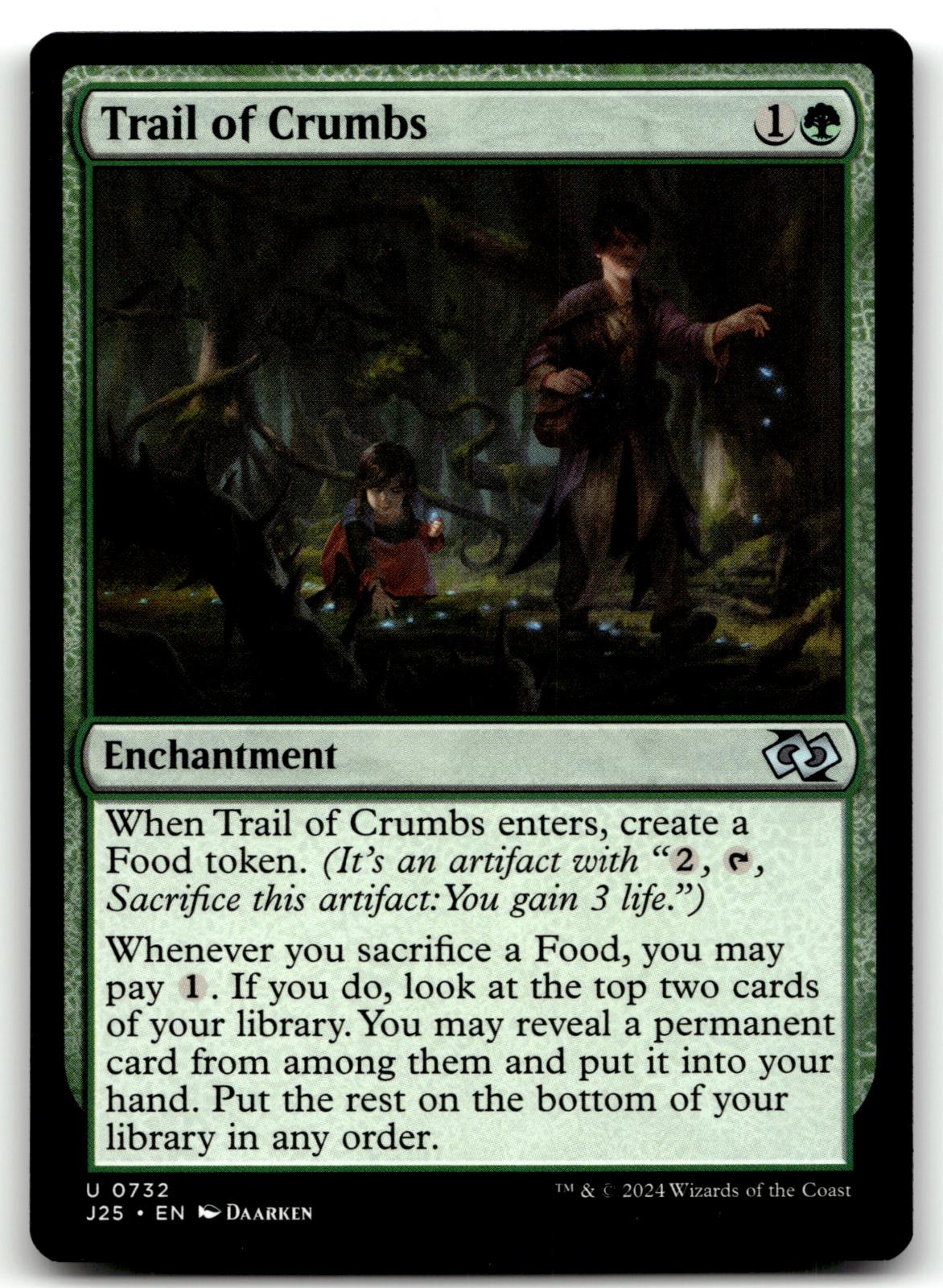 Trail of Crumbs 732 Uncommon Foundations Jumpstart Magic: The Gathering NM