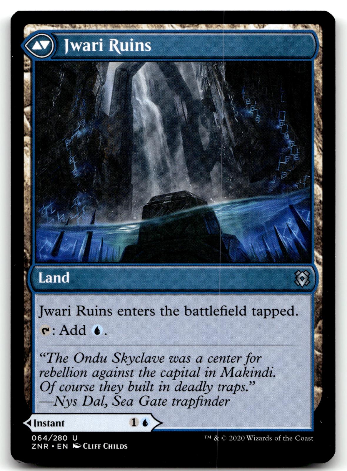 Jwari Disruption 64 Uncommon Zendikar Rising Magic: The Gathering Near Mint