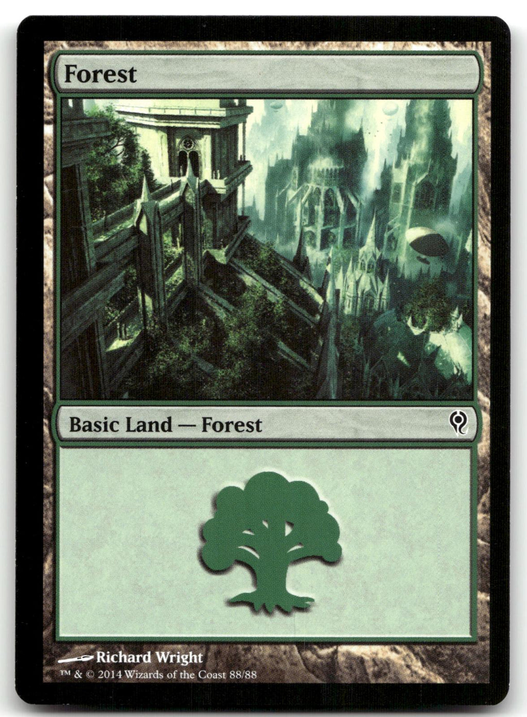 Forest (88) 88 Land Duel Decks: Jace vs. Vraska Magic: The Gathering Near Mint