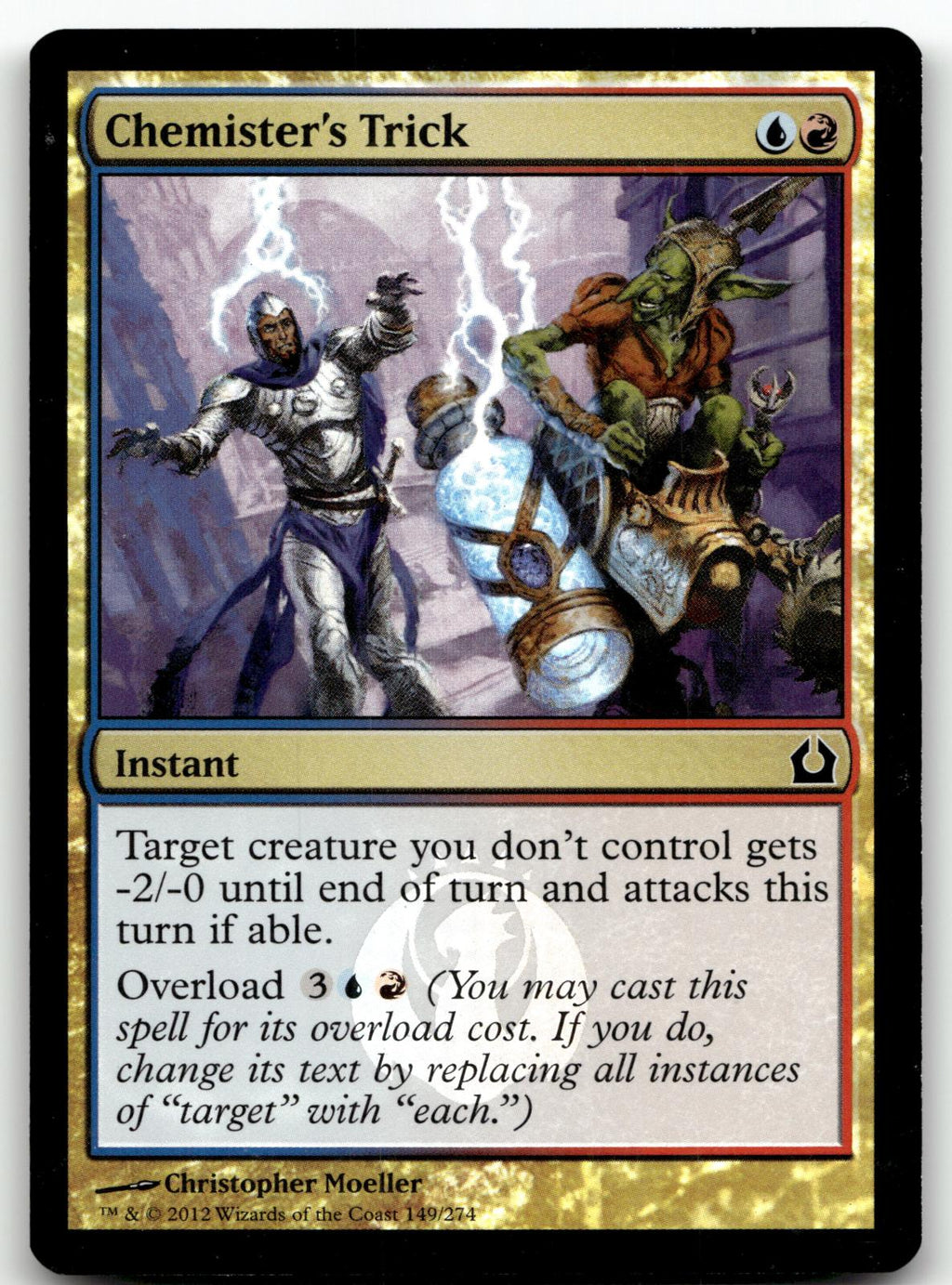 Chemister's Trick 149 Common Return to Ravnica Magic: The Gathering Near Mint