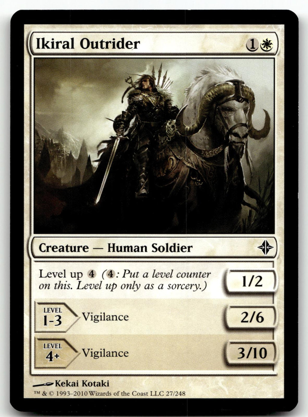 Ikiral Outrider 27 Common Rise of the Eldrazi Magic: The Gathering Near Mint