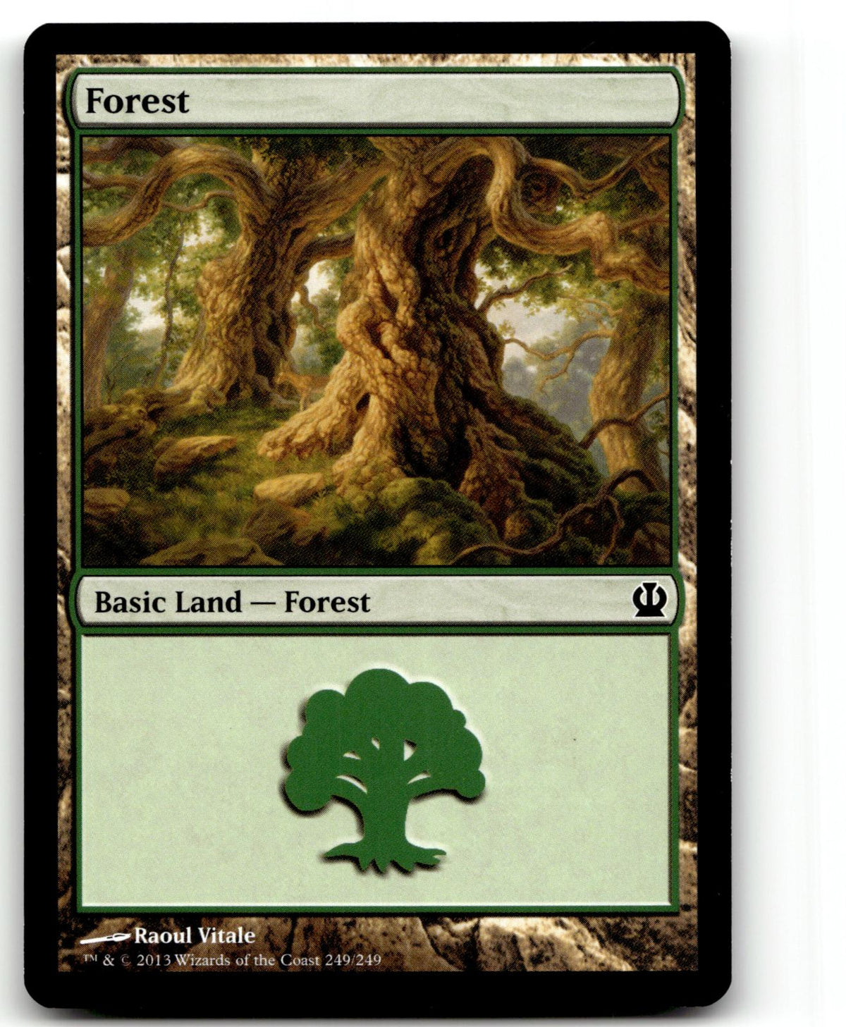 Forest (249) 249 Land Theros Magic: The Gathering Near Mint