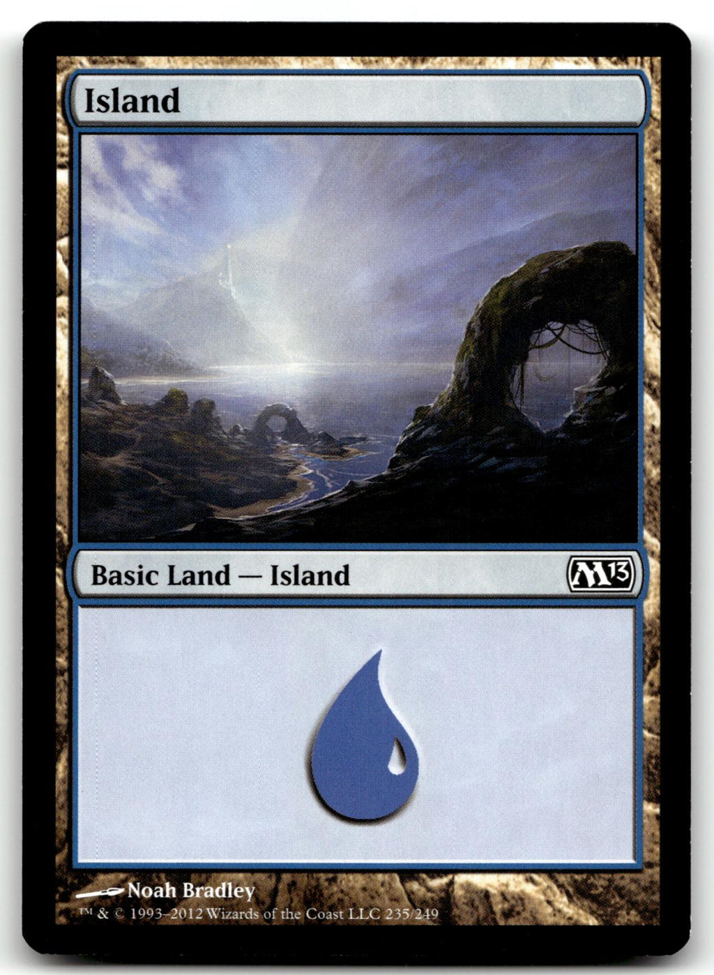 Island (235) 235 Land Magic 2013 (M13) Magic: The Gathering Near Mint