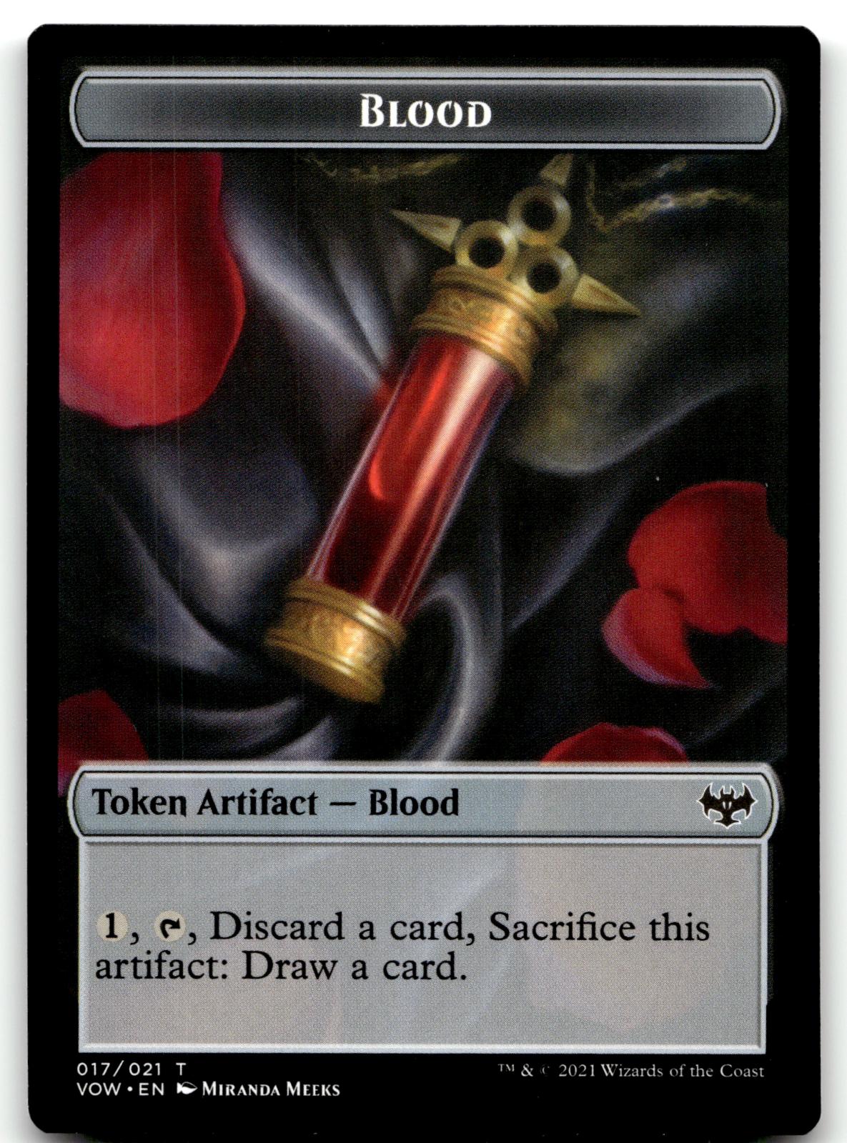 Treasure Token 18 Token Innistrad: Crimson Vow Magic: The Gathering Near Mint
