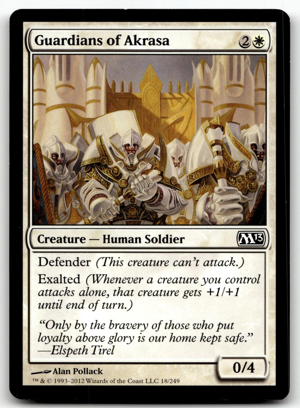 Guardians of Akrasa 18 Common Magic 2013 (M13) Magic: The Gathering Near Mint