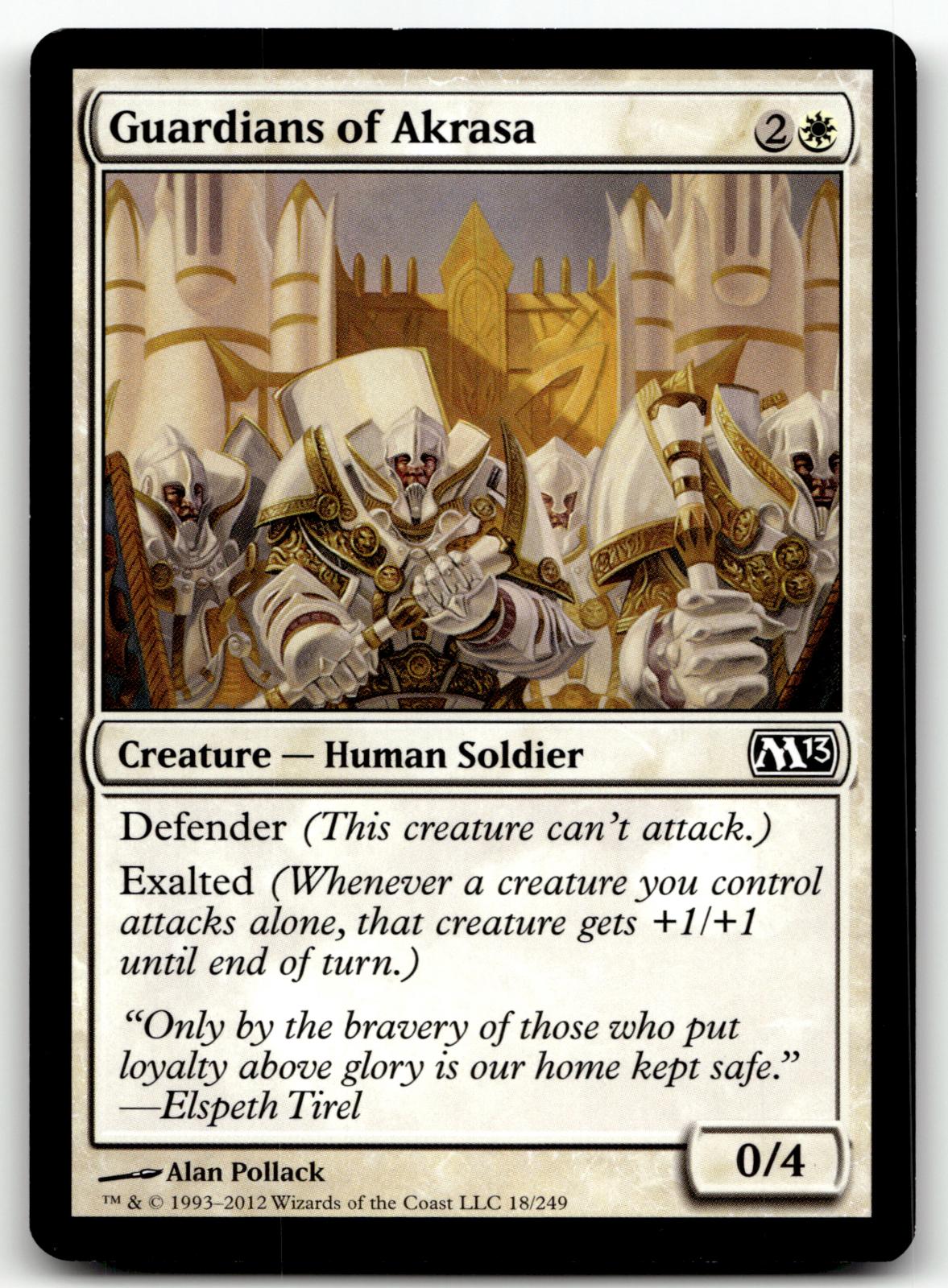 Guardians of Akrasa 18 Common Magic 2013 (M13) Magic: The Gathering Near Mint