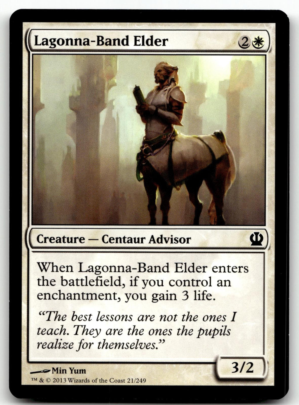 Lagonna-Band Elder 21 Common Theros Magic: The Gathering Near Mint