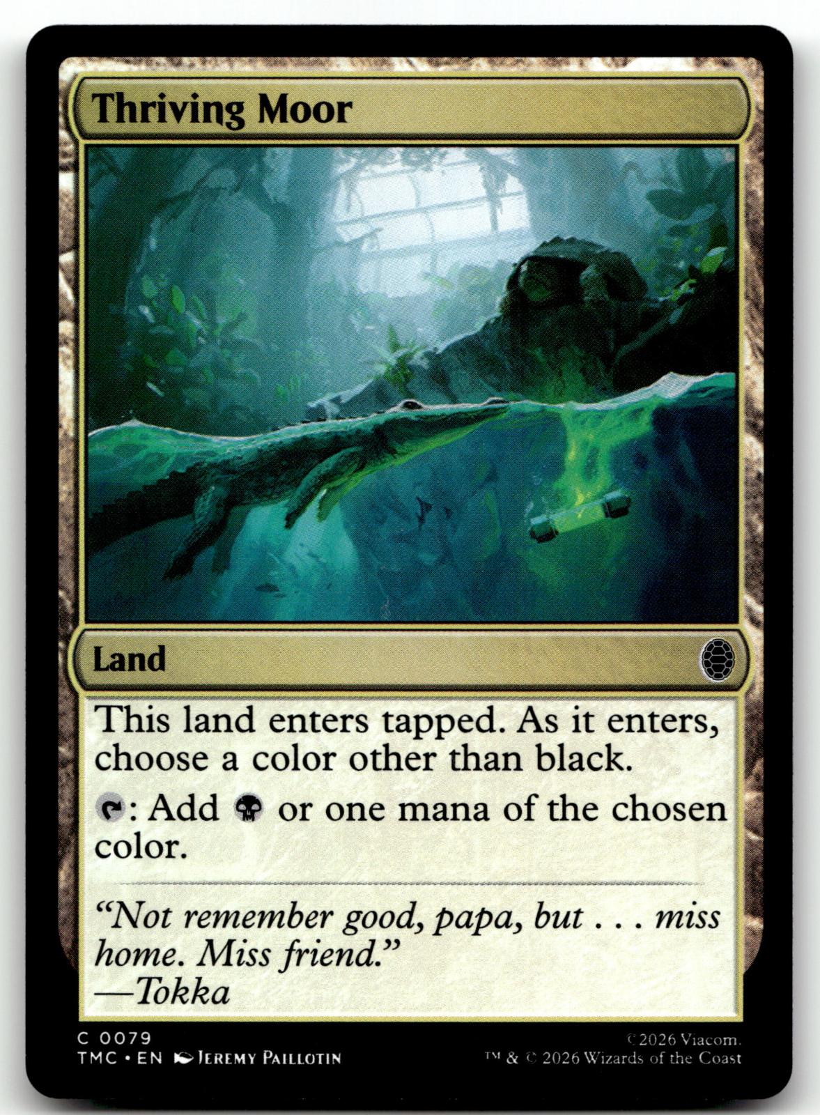 Thriving Moor (Surge Foil) 79 Holo Commander: Teenage Mutant Ninja Turtles