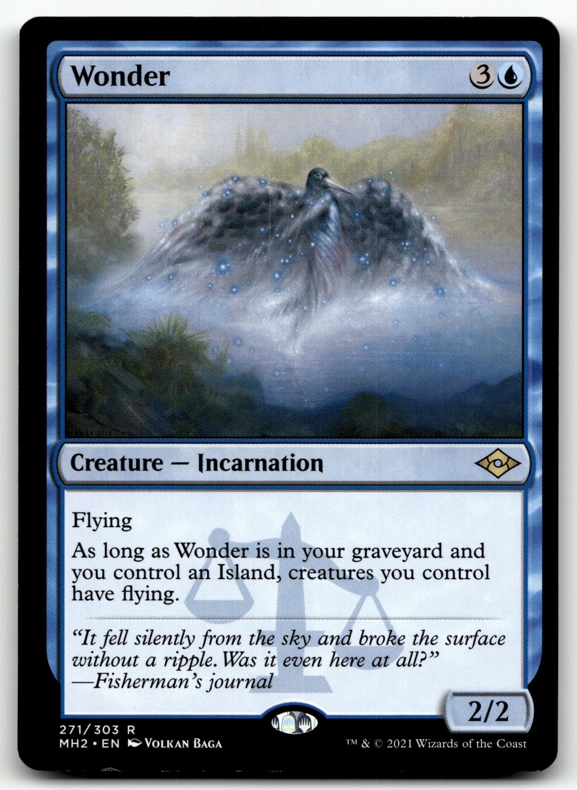 Wonder 271 Rare Modern Horizons 2 Magic: The Gathering Near Mint
