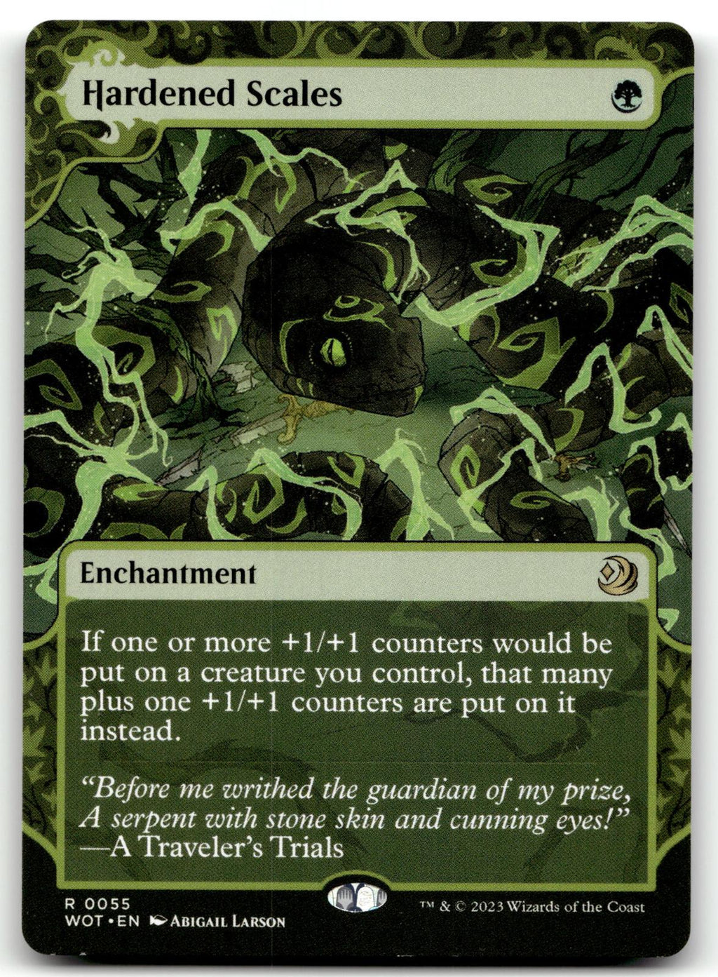 Hardened Scales 55 Wilds of Eldraine: Enchanting Tales Magic: The Gathering NM
