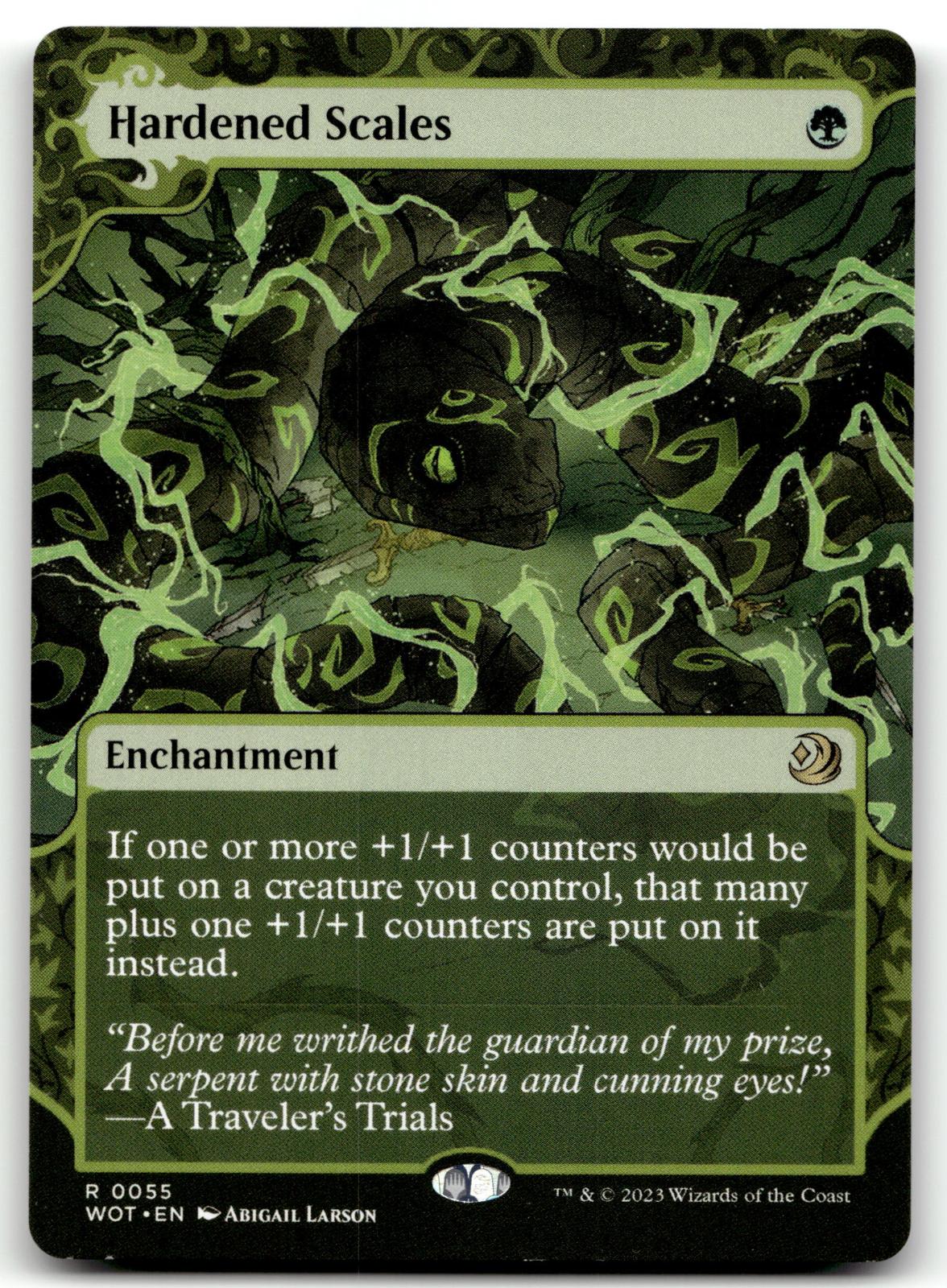 Hardened Scales 55 Wilds of Eldraine: Enchanting Tales Magic: The Gathering NM