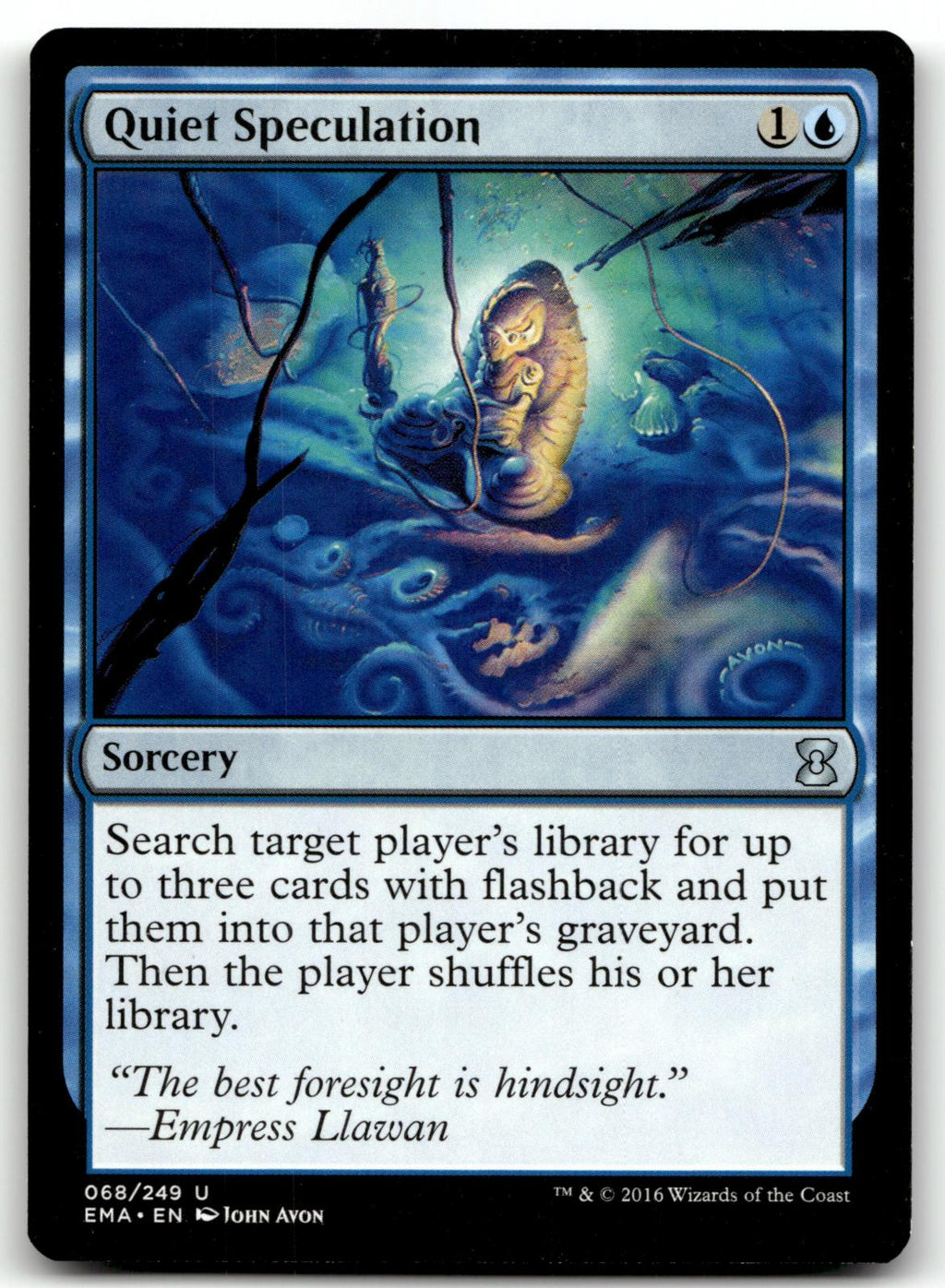 Quiet Speculation 68 Uncommon Eternal Masters Magic: The Gathering Near Mint